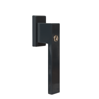 klamka okienna z kluczykiem DUBLIN antracyt RAL7016